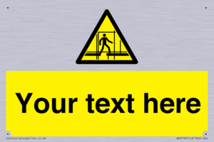 Custom Scaffold Incomplete Sign